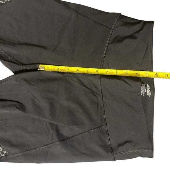 Avia Black and Gray Performance Leggings with Speckled Design - Picture 9 of 9